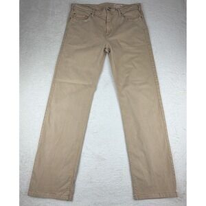 Orvis 1856 5-Pocket Stretch Twill Khaki Pants Men's 38x34 Actual 37x33.5